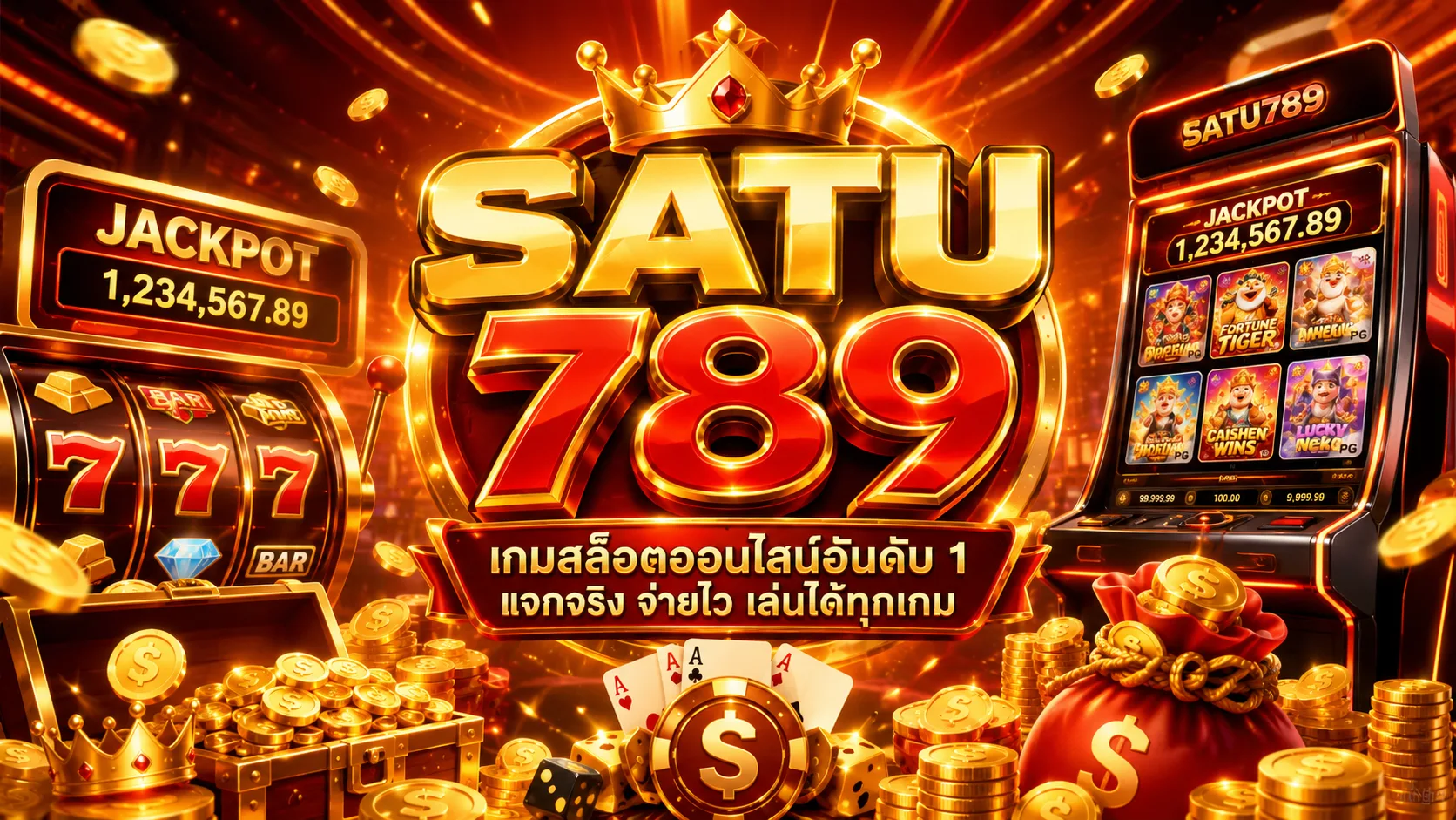 สล็อตออนไลน์ satu789: ข้อมูลสมัคร ฝากถอน และโปรโมชั่นที่ควรตรวจสอบ